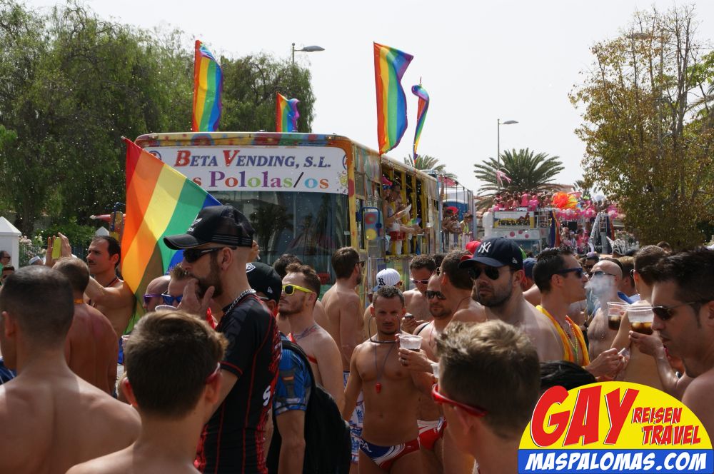 Gay Pride Maspalomas 15 Gran Canaria Parade Durch Playa Del Ingles