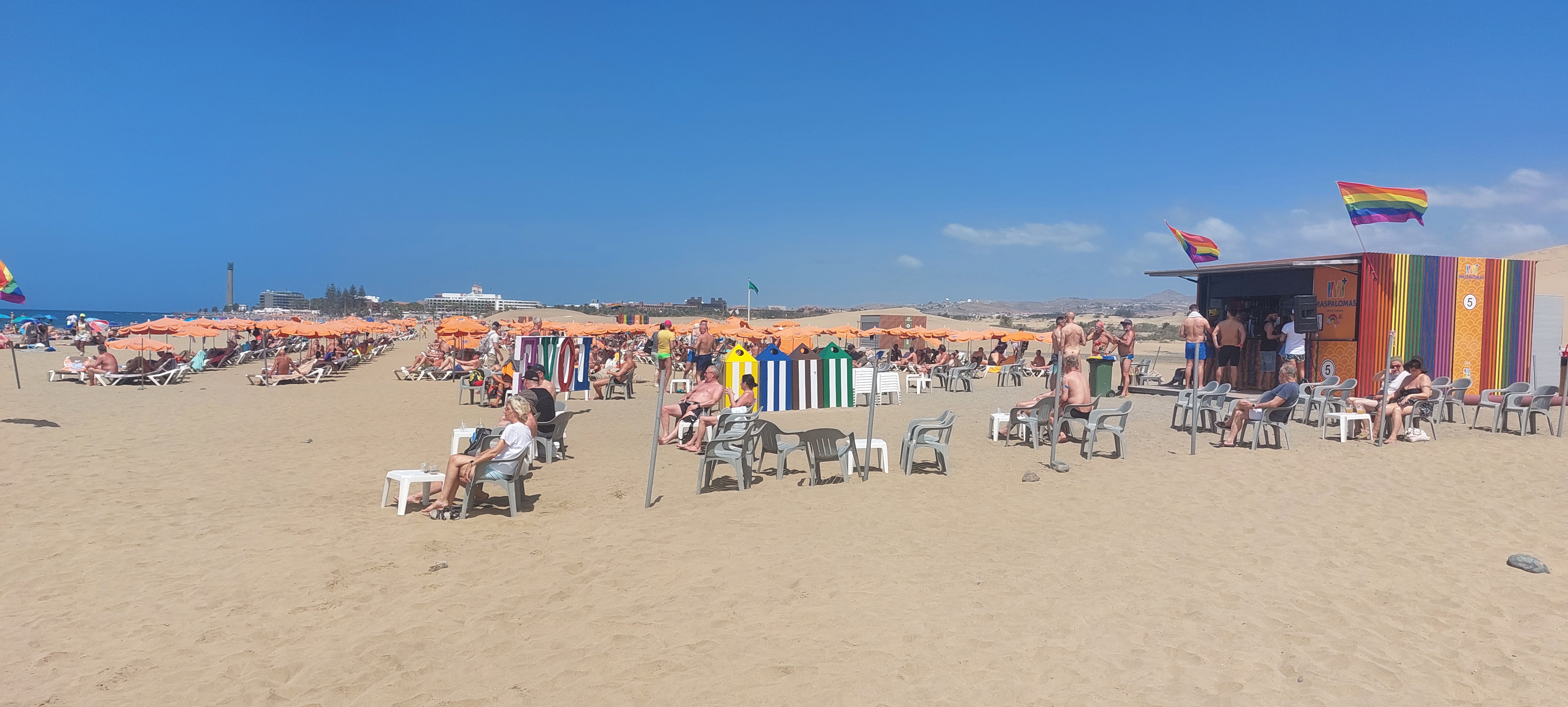 Maspalomas gay beach