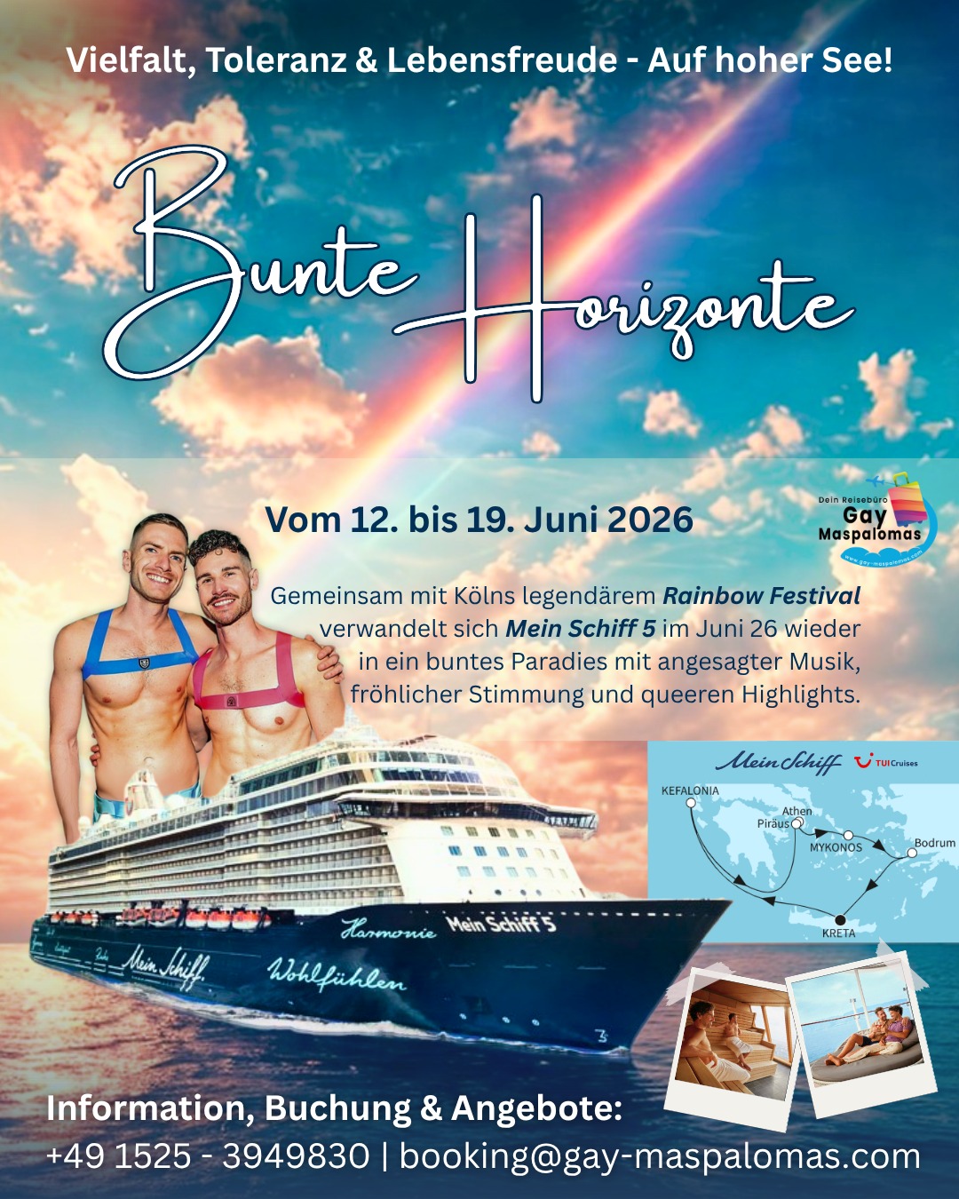 Mein Schiff Bunte Horizonte Juni 2026